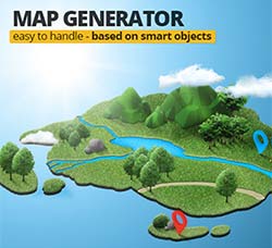快速制作3D地图：Easy Map Generator